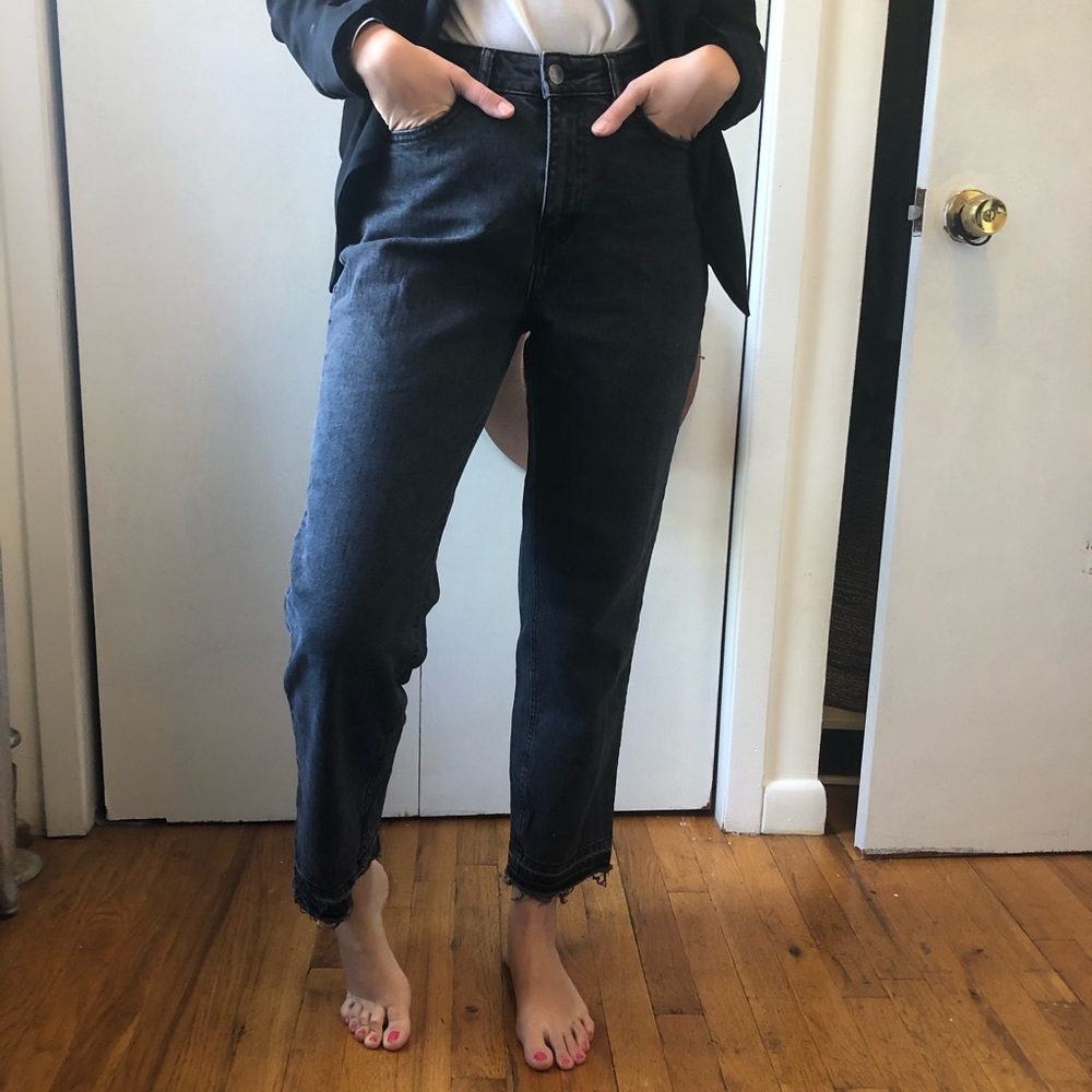 Frank and Oak Black Denim